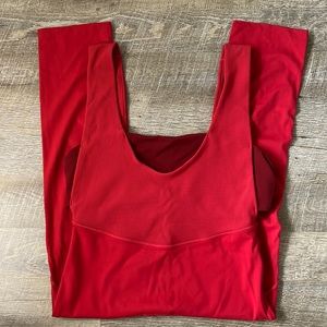 NWOT Free People Movement Red Jumper Size Large